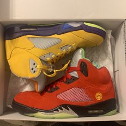 Jordan 5 What The Sz 12