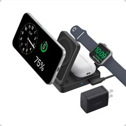 Anker MagGo 3-in-1 MagSafe-Compatible Qi2 15W Foldable Charging Station
Qi2-Certified