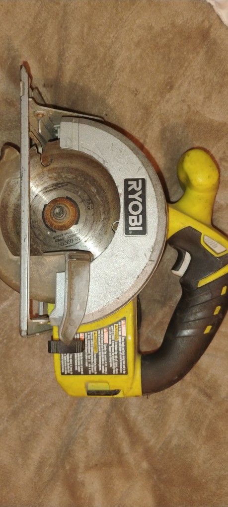 Ryobi Saw With Fully Charged Battery Just No Charger Asking 50 Obo