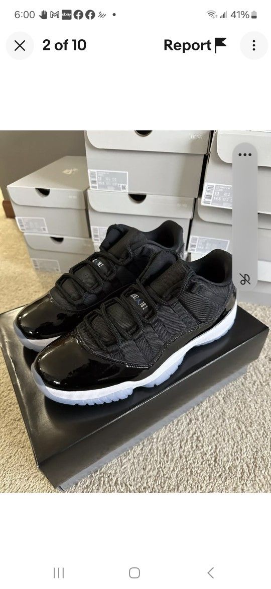 Nike Air Jordan 11's Retro Low Space Jam (Brand New -Size 12 Mens)