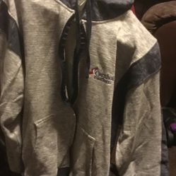 One Size Exlarge   Carnival Elation Jacket With Hood Dark Gray And Jacket Light Gray Cost 35.00 0n Ship But Your Cost Just8.00