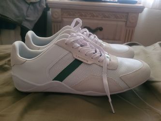 Used Excellent Condition Men's Lacoste Casual Shoes US Size 11.5 White