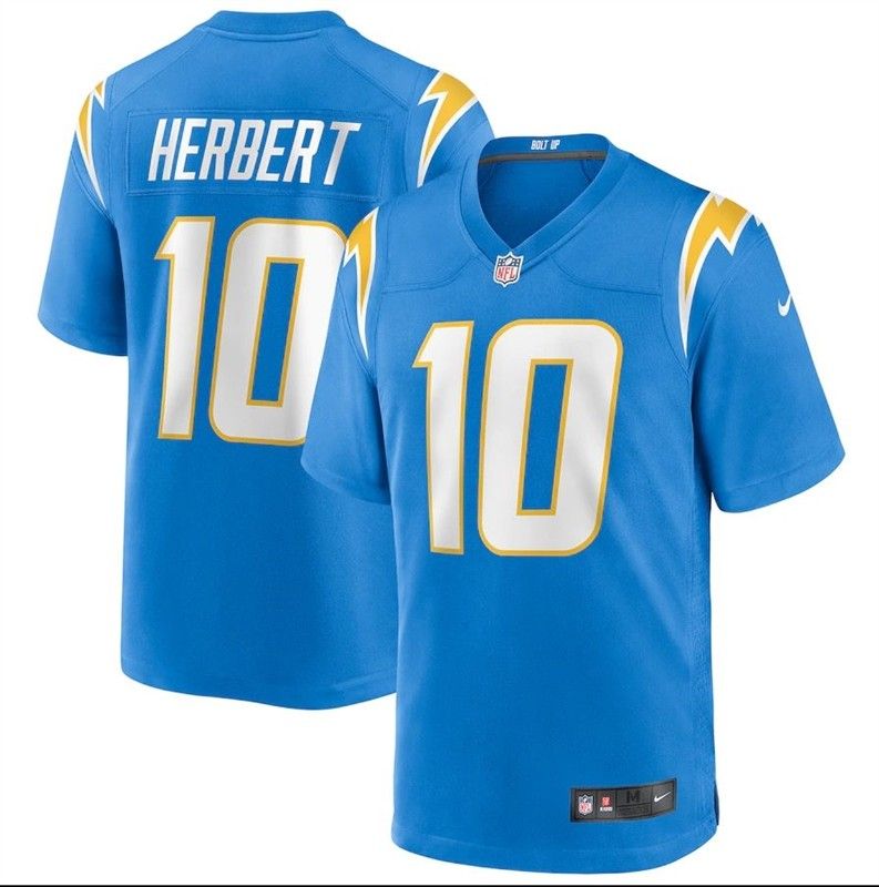 LA Chargers Justin Herbert 10 Jersey Powder Blue for Sale in Whittier, CA -  OfferUp