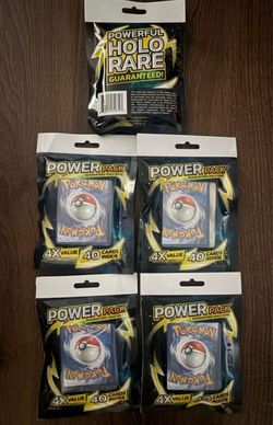 Pokémon Power Pack Lot – 5 Sealed Packs