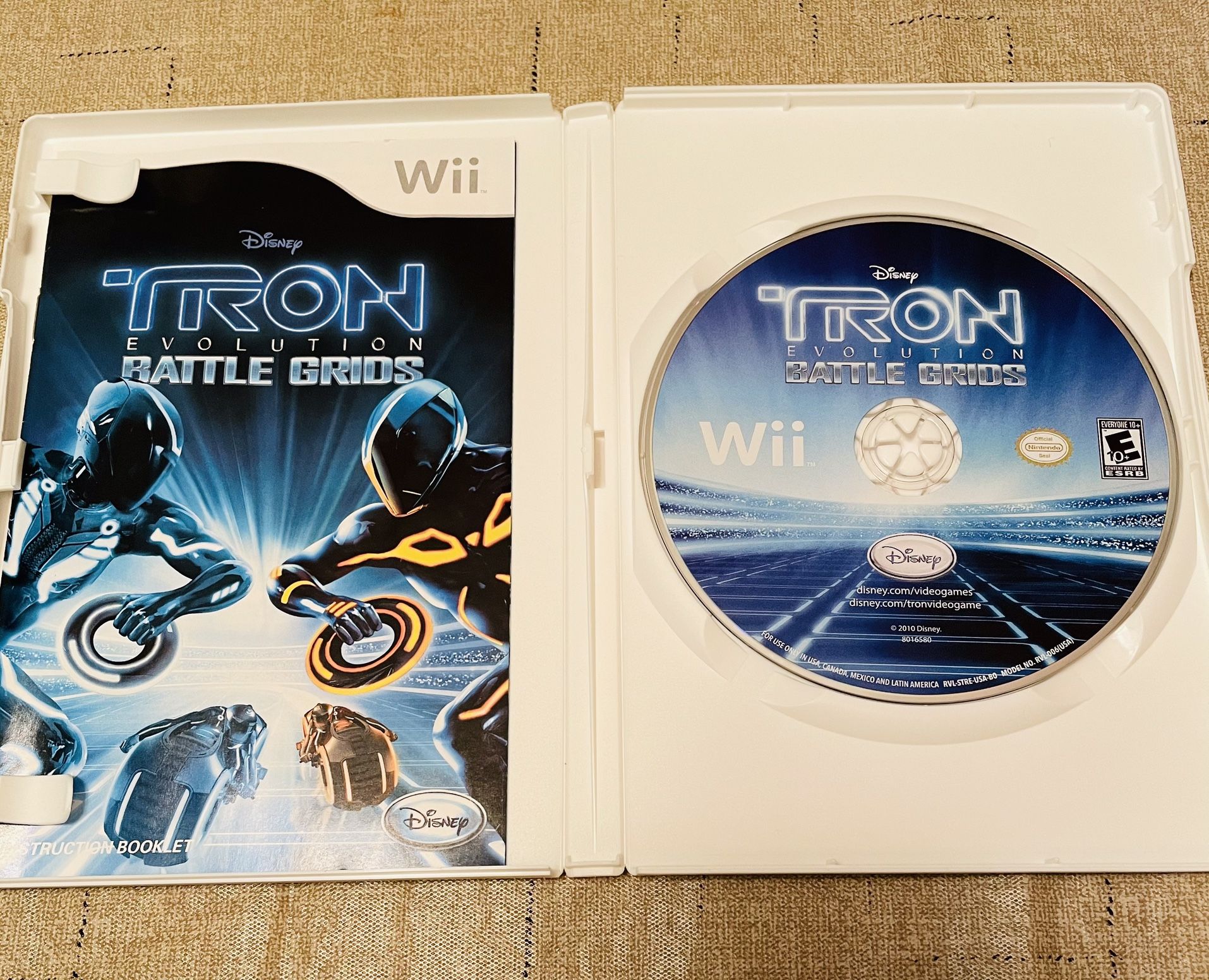 Wii Tron Evolution Battle Grids