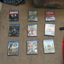 Used PS4 Games $20 Each $120 For All