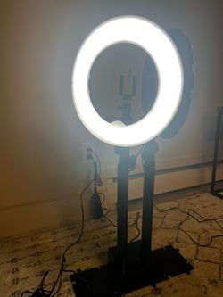 Double-Sided LED Ring Light