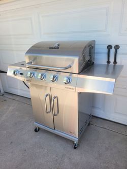 Char-Broil Stainless BBQ-Grill/ Asador