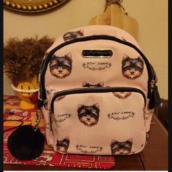 Betsey Johnson Yorkie Puppy 🐶 Backpack!!!! 