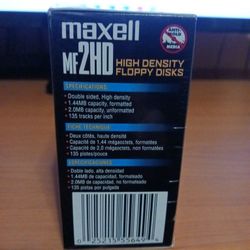 MAXELL  MF2HD  Flappy Disks NEW
