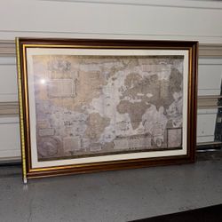 Giant Map Portrait 