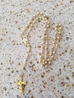 Golden rosary