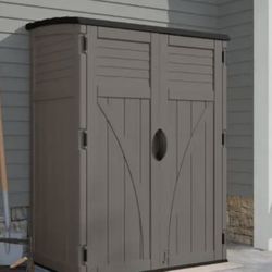 Suncast 2 ft. 8 in. x 4 ft. 5 in. x 6 ft. Large Vertical Storage Shed