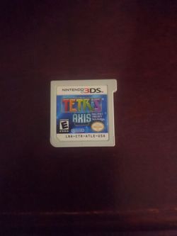 Tetris Axis Nintendo 3DS Game Cartridge