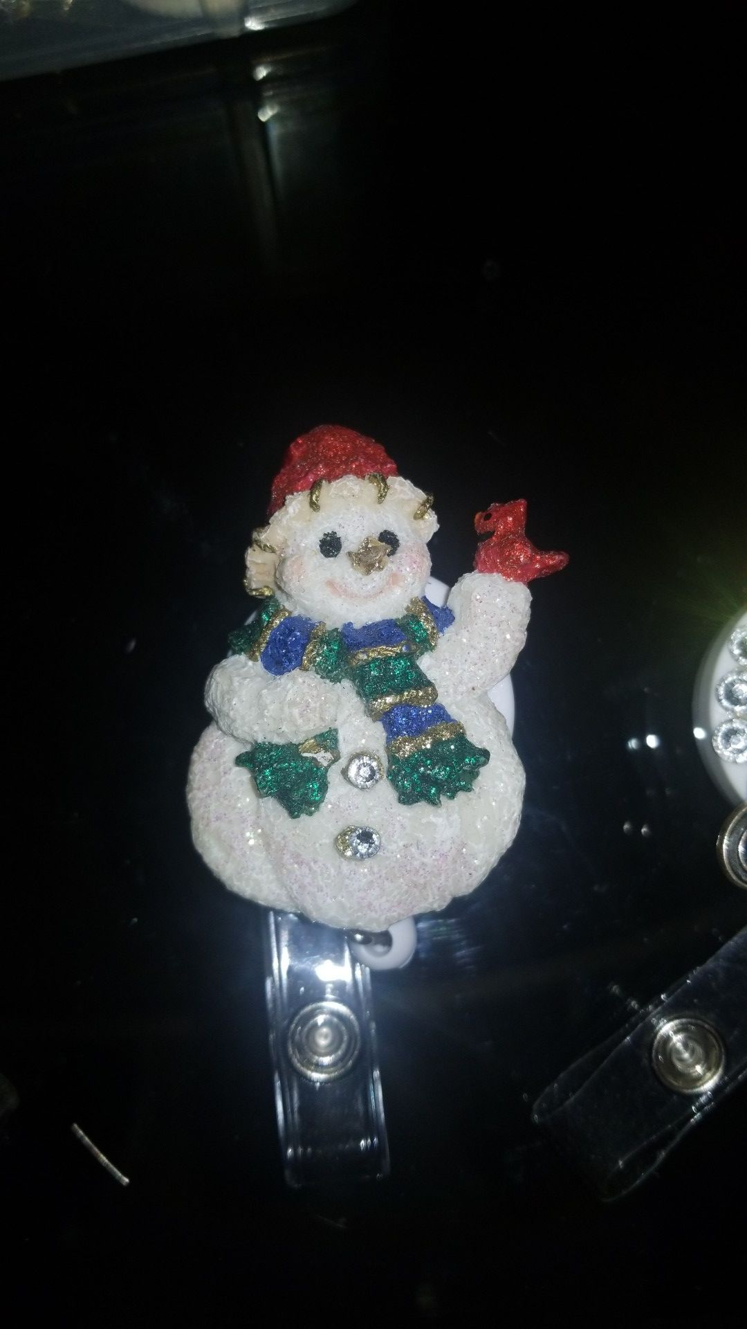 Swarovski stones ID holders