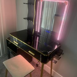 Vanity Table with Stool
