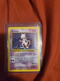 Mewtwo pokemon card