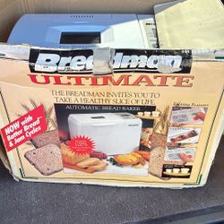 Bread man Bread Maker (never Used)