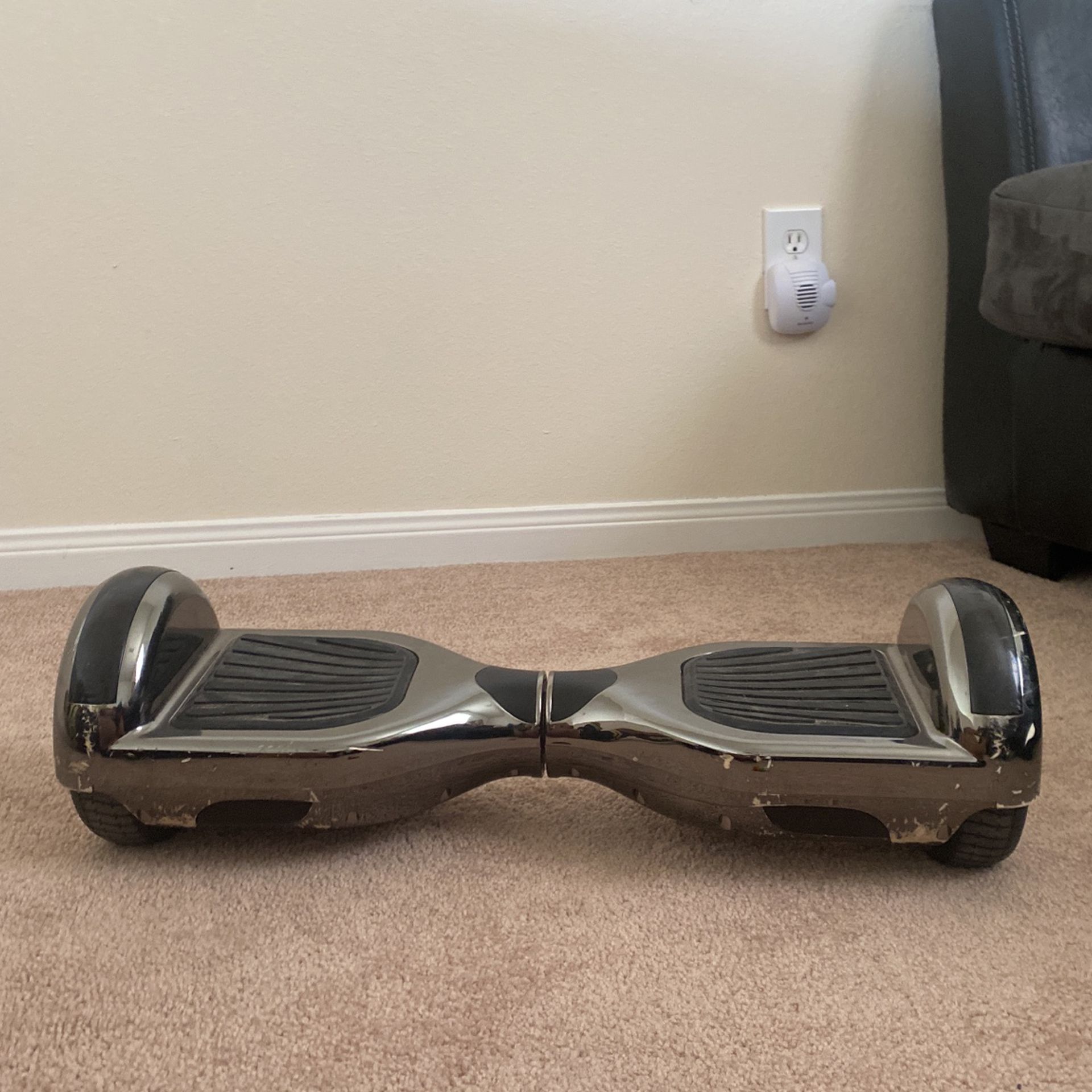 Bluetooth Chrome Hoverboard 