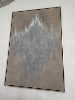 Cuadro canvas con glitter