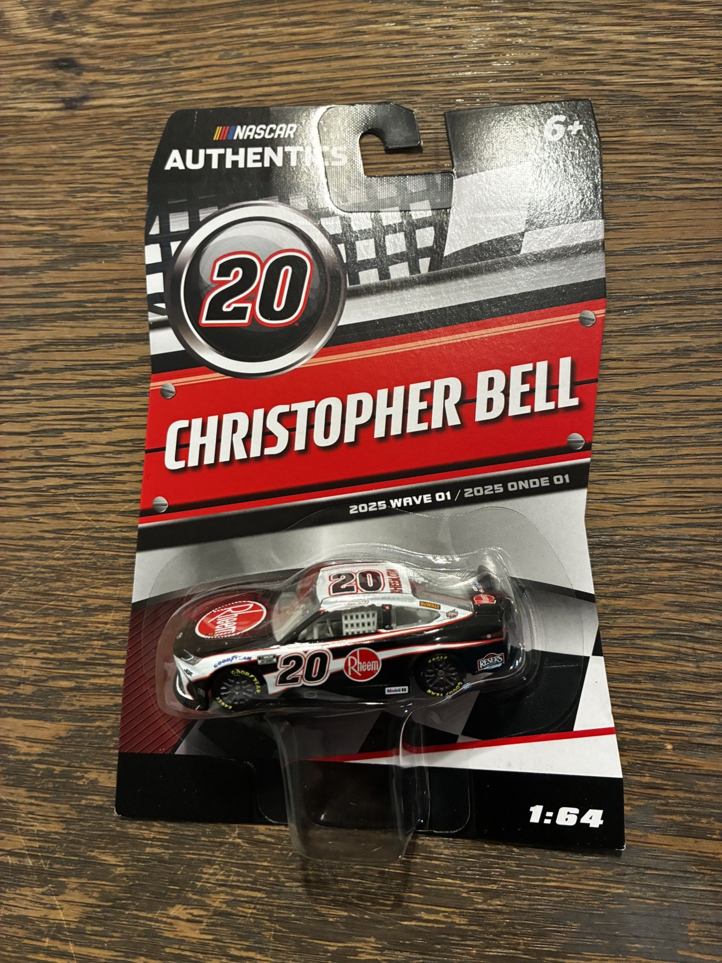 Christopher Bell 20 - Lionel 1/64 Nascar Authentics Diecast 2025 Wave