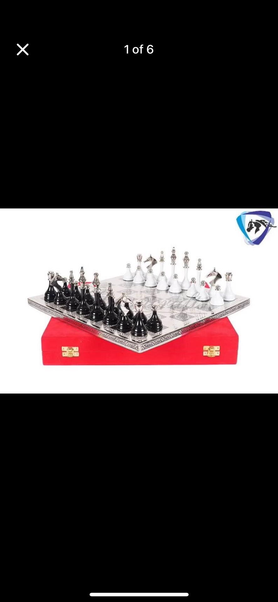 Brass Chess Set: Metal And Ceramics