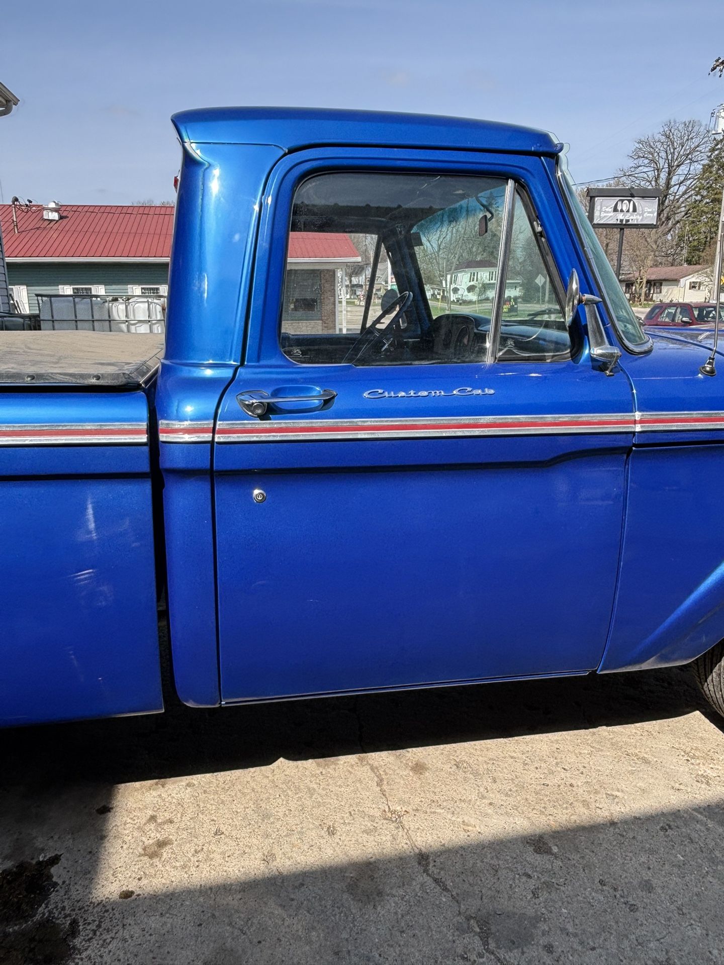 1964 Ford Antique Blue Truck 