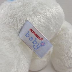 Aurora Baby Puppy Dog Stuffed Animal Plush 8 White Blue Soft Lovey Patches  for Sale in Simi Valley, CA - OfferUp