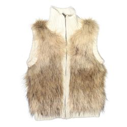 Justice Faux Fur Vest - Size 18 Youth