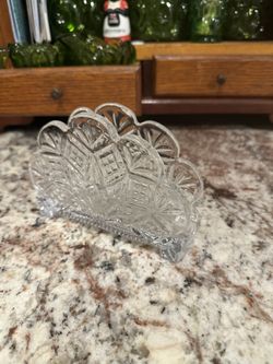 Glass Napkin Holder