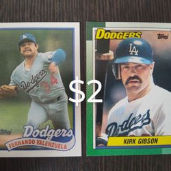 Fernando Valenzuela and Kirk Gibson