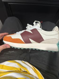 New Balance x Dejounte Murray 327 Heat Up Beige