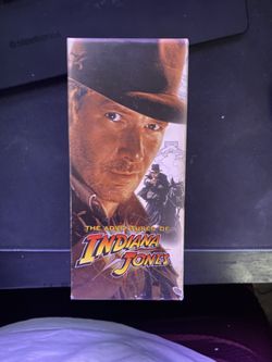 Vintage Indiana Jones VHS Gift Set