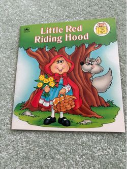 Vintage Little Red Riding Hood Golden Book Special Edition 1991 Paperback