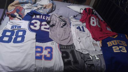 Lot of jerseys mostly all brand new .