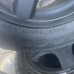Rims With Used Tires 