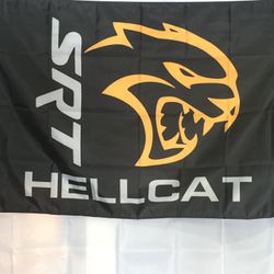 SRT Hellcat Wall Flag (3’x5’)
