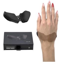 DELTAHUB Carpio 2.0  Truly Ergonomic Wrist Rest for Mouse - Small, Grey