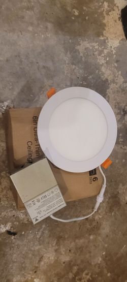 6-Inch Ultra-Thin LED Recessed Ceiling Light