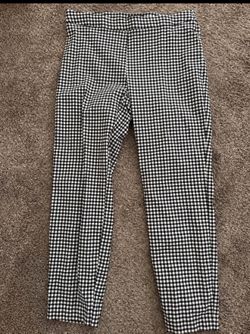 Large plaid pants