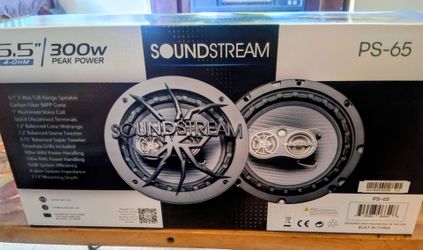 Soundstream 6.5 Door Speakers Brand New In The Box