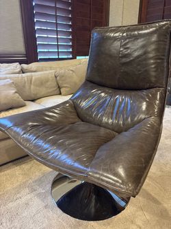 Restoration Hardware Hopper bucket chairs (2)
