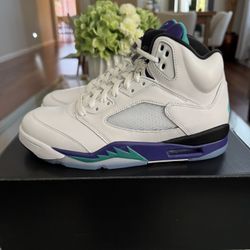 Nike Air Jordan 5 Retro Grape Size 9.5