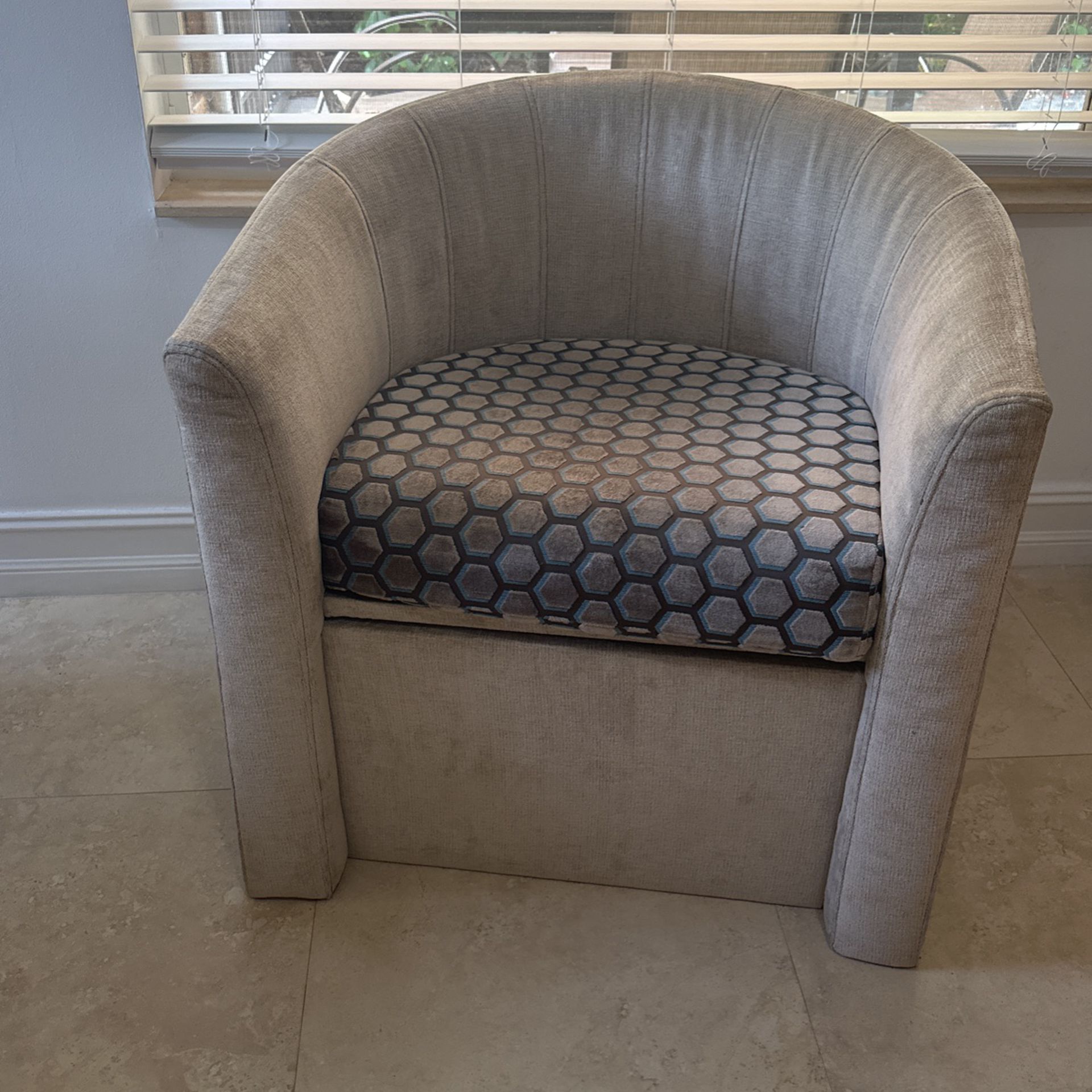 Custom Made Two Livingroom Beige Chairs 