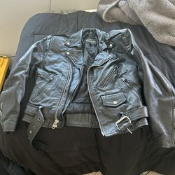 Motorcycle leather jacket