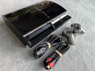 ***NO TRADES!!!*** REFURBISHED 80 GB PlayStation 3 model CECHE01 ***plays PS2 disks***