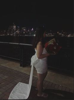 White bow dress Windsor