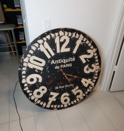 Giant Wall Clock From Pier 1 (42.25")