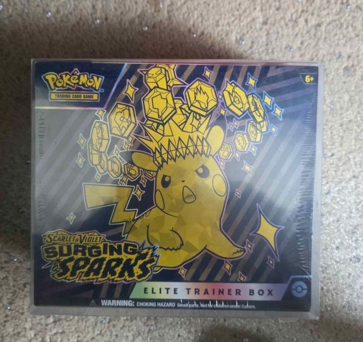 Pokemon ETB Surging Sparks