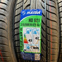 215/55/16 Set Of Tires Brand New 
